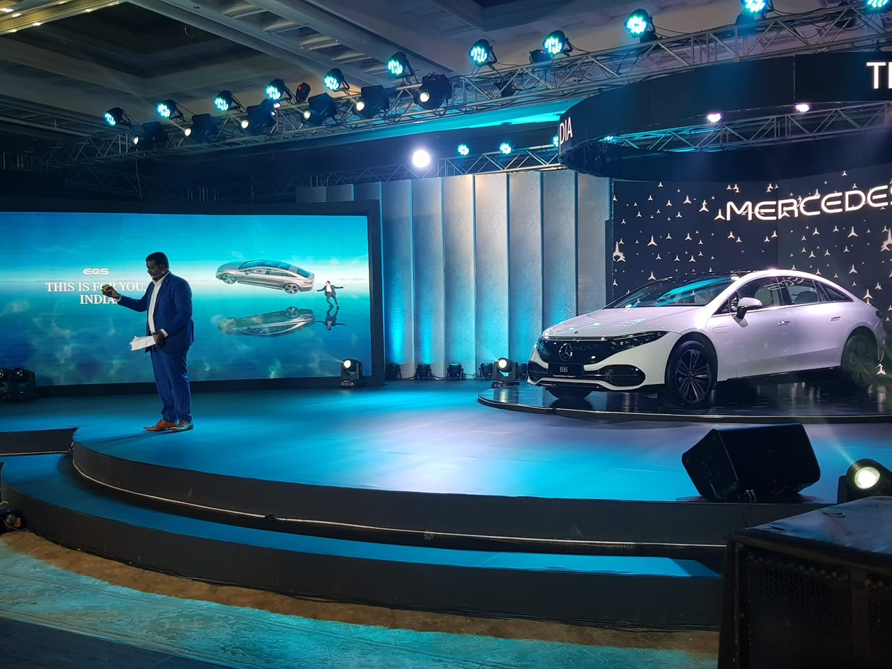 Kalai engaging a corporate audience